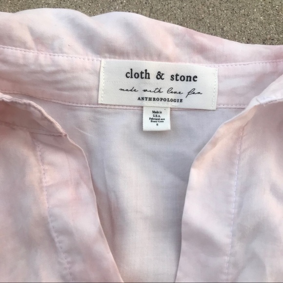 Cloth & Stone Clara Button Down Anthropologie NWOT - Picture 5 of 5